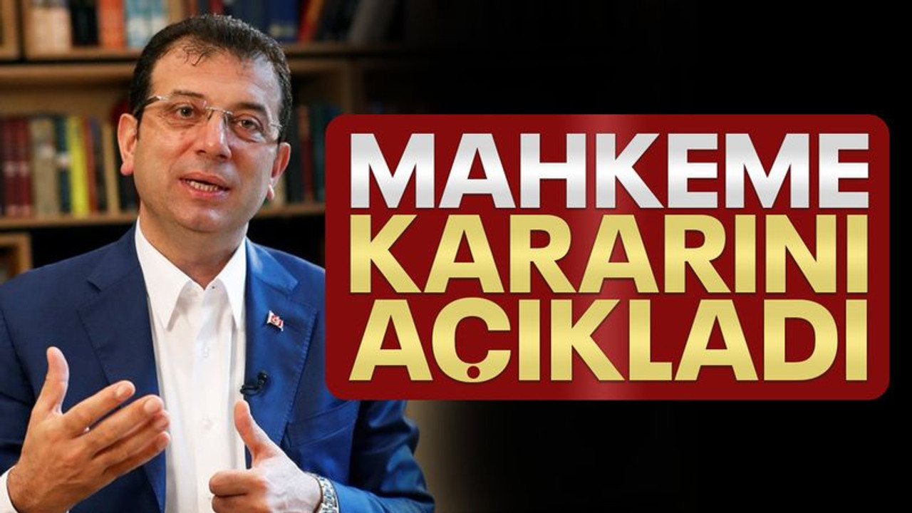 CHP’nin Cumhurbaşkanı Adayı Ekrem İmamoğlu ve Diğer 11 Kişi Hakkında Davada Görevsizlik Kararı